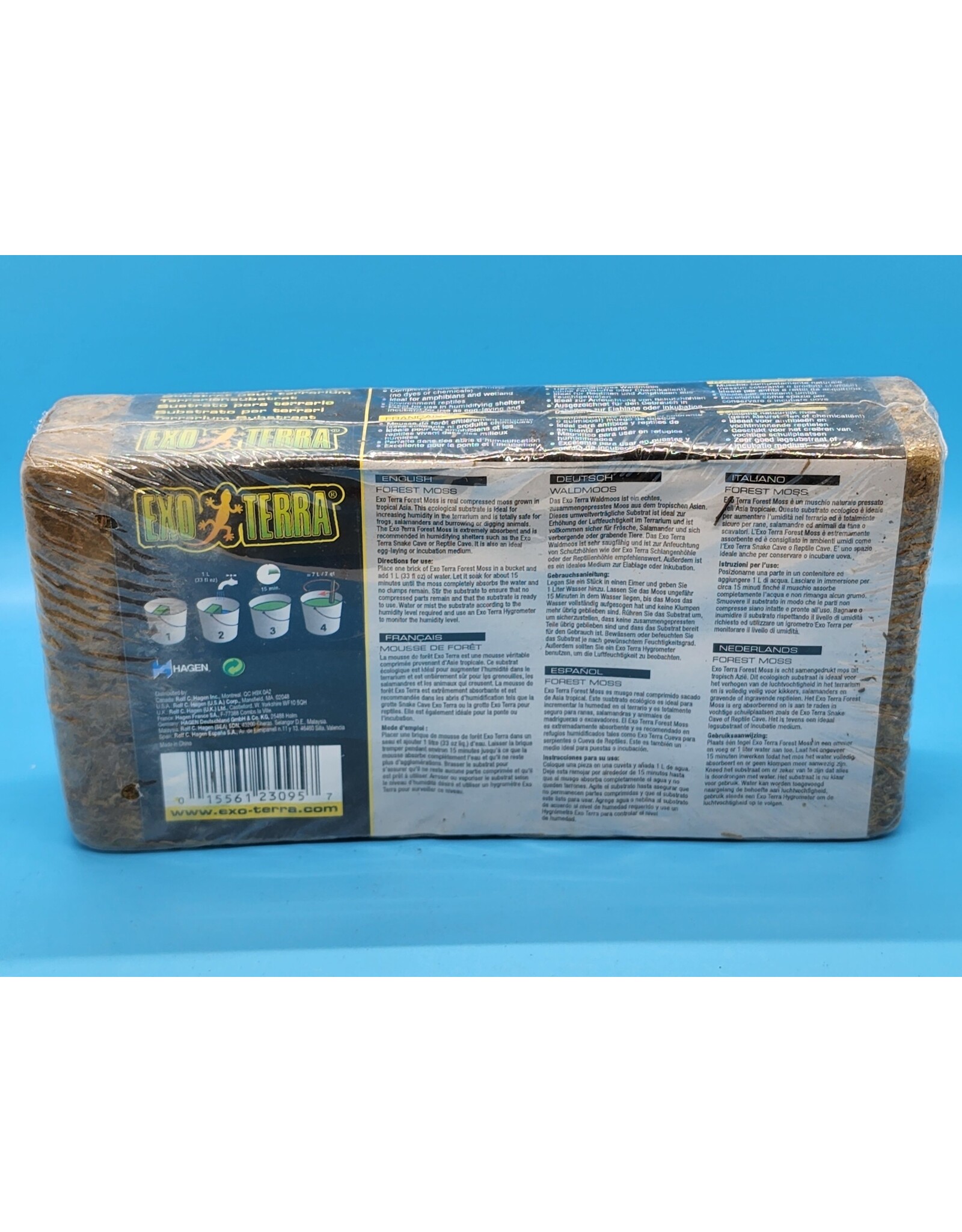 Exo Terra Exo Terra Forest Moss Brick 7Qt 2Pk