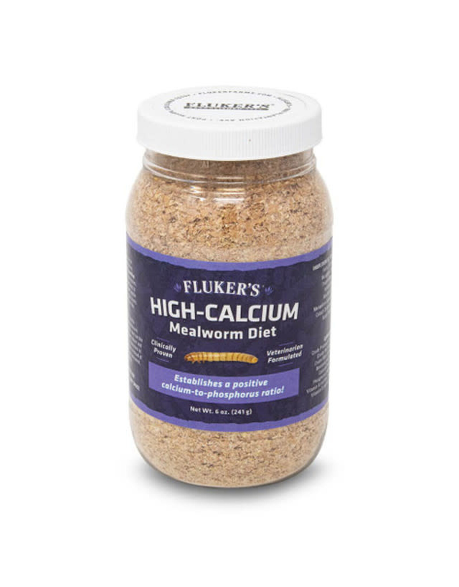 Fluker's High Calcium Mealworm Diet 6 oz