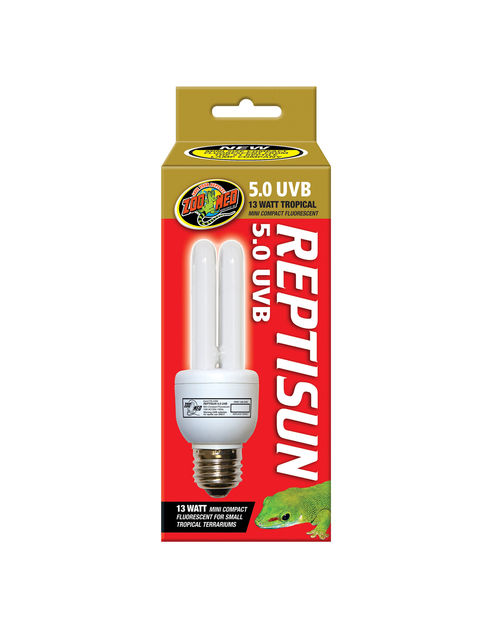 Zoo Med Zoo Med Reptisun Mini Compact Fluorescent 5.0 UVB
