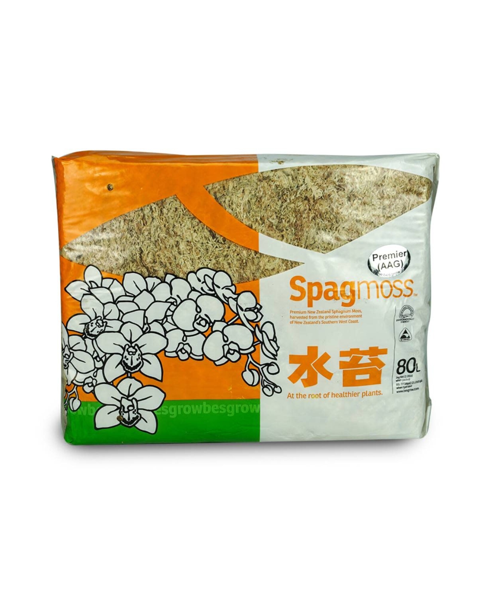 Spagmoss Besgrow New Zealand Spagmoss 1kg