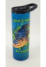 Snake Discovery SD Don't Worry , Be Snappy Tumbler New