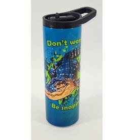 Snake Discovery SD Don't Worry , Be Snappy Tumbler