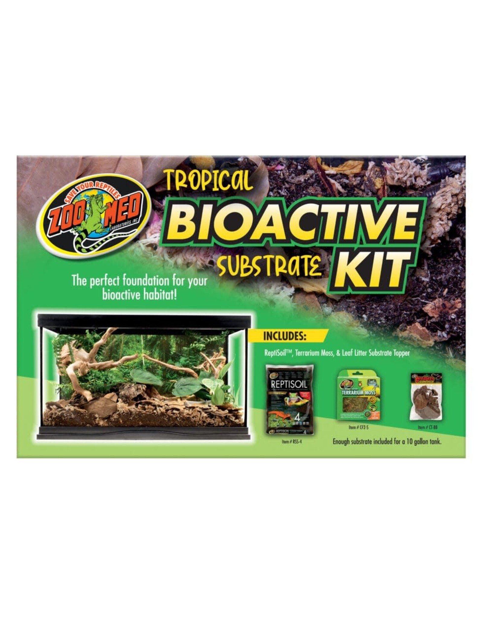 Zoo Med Zoo Med Tropical Bioactive Substrate Kit