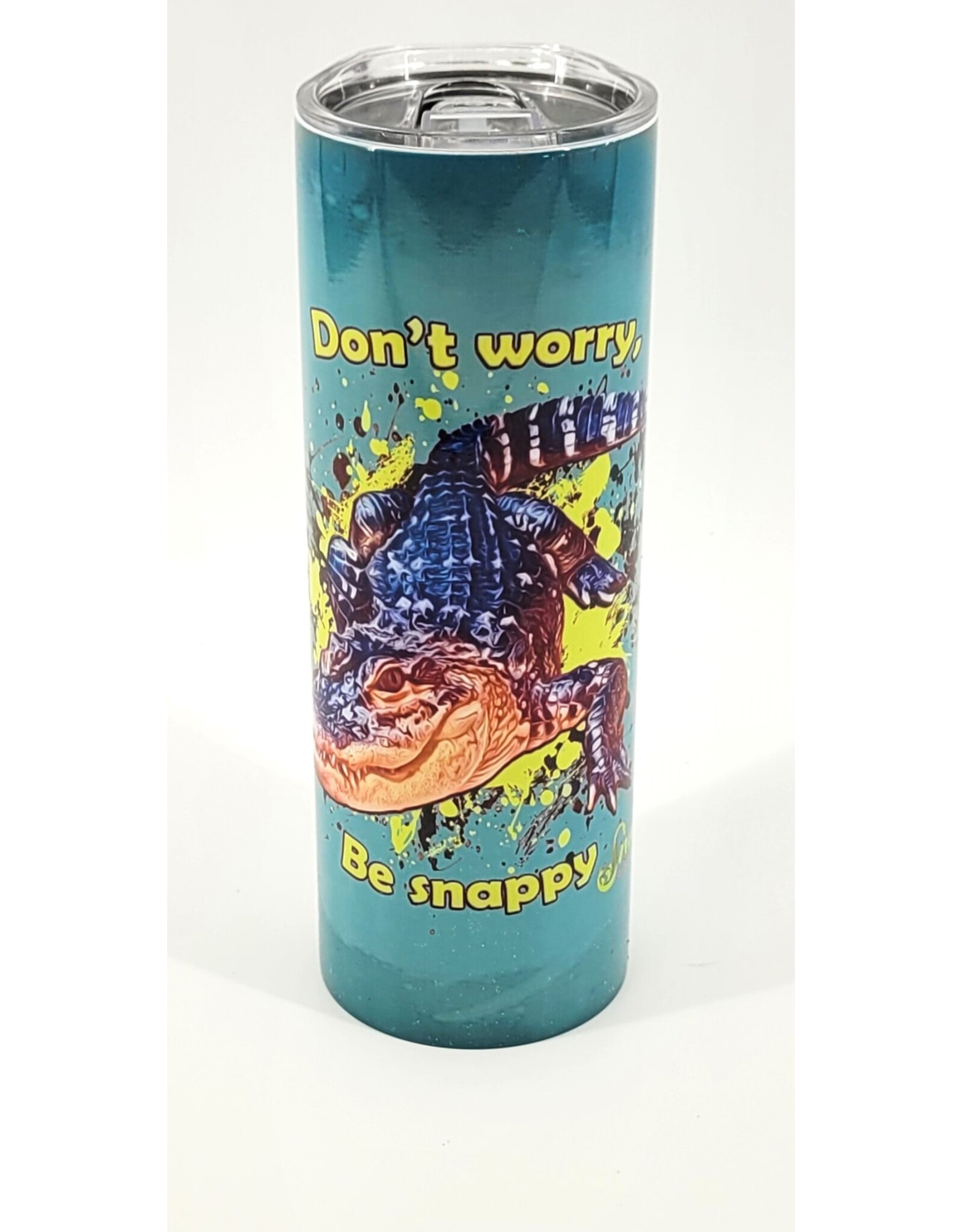 Snake Discovery SD Don't Worry, Be Snappy Rex Tumbler