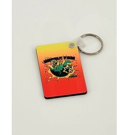 Snake Discovery SD Rectangle Keychain Noodle Fam