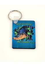 Snake Discovery “Don’t Worry, Be Snappy” Keychain – Featuring Rex