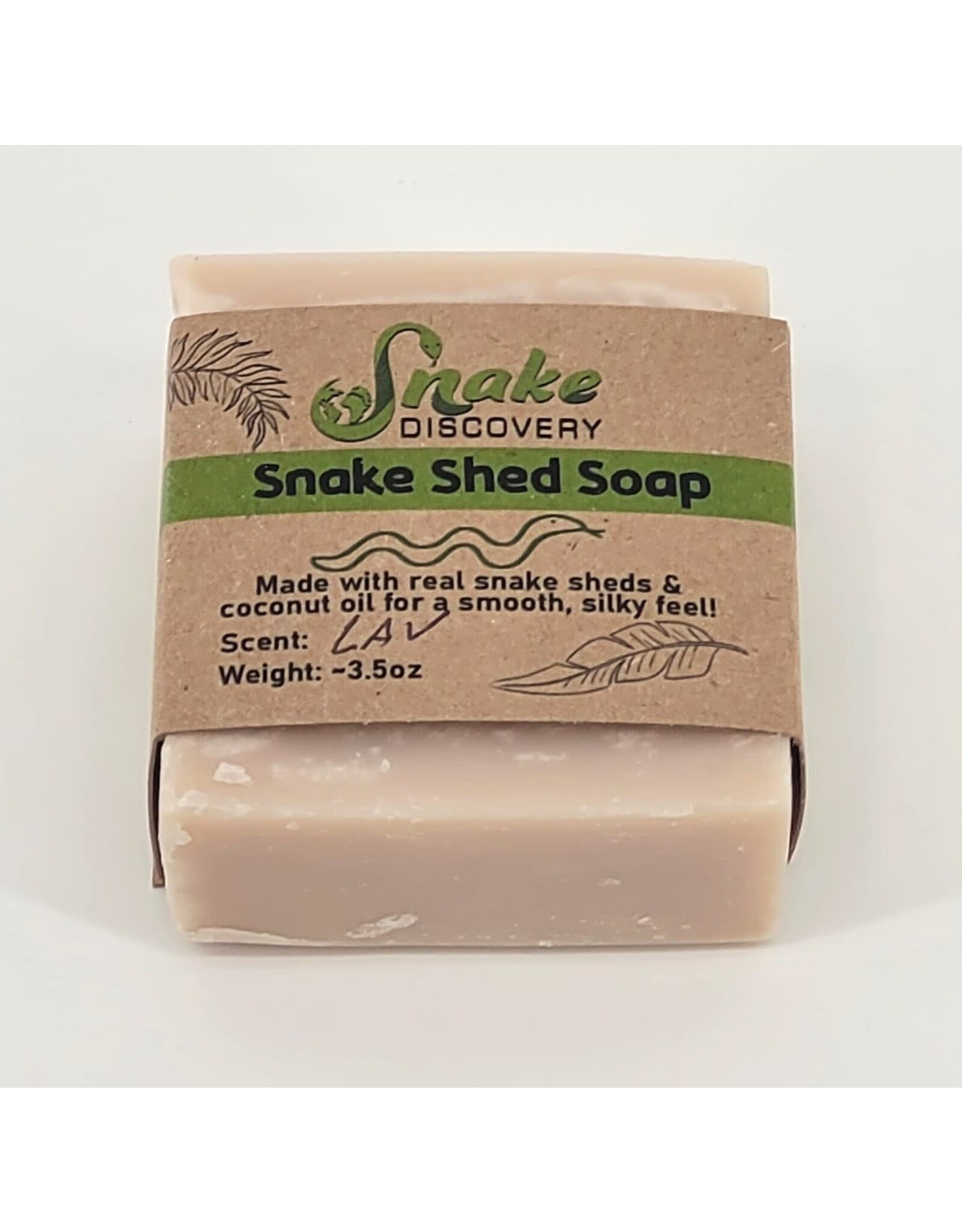 Snake Discovery Snake Discovery Snake Shed Soap – Lavender Scent (3.5 oz)