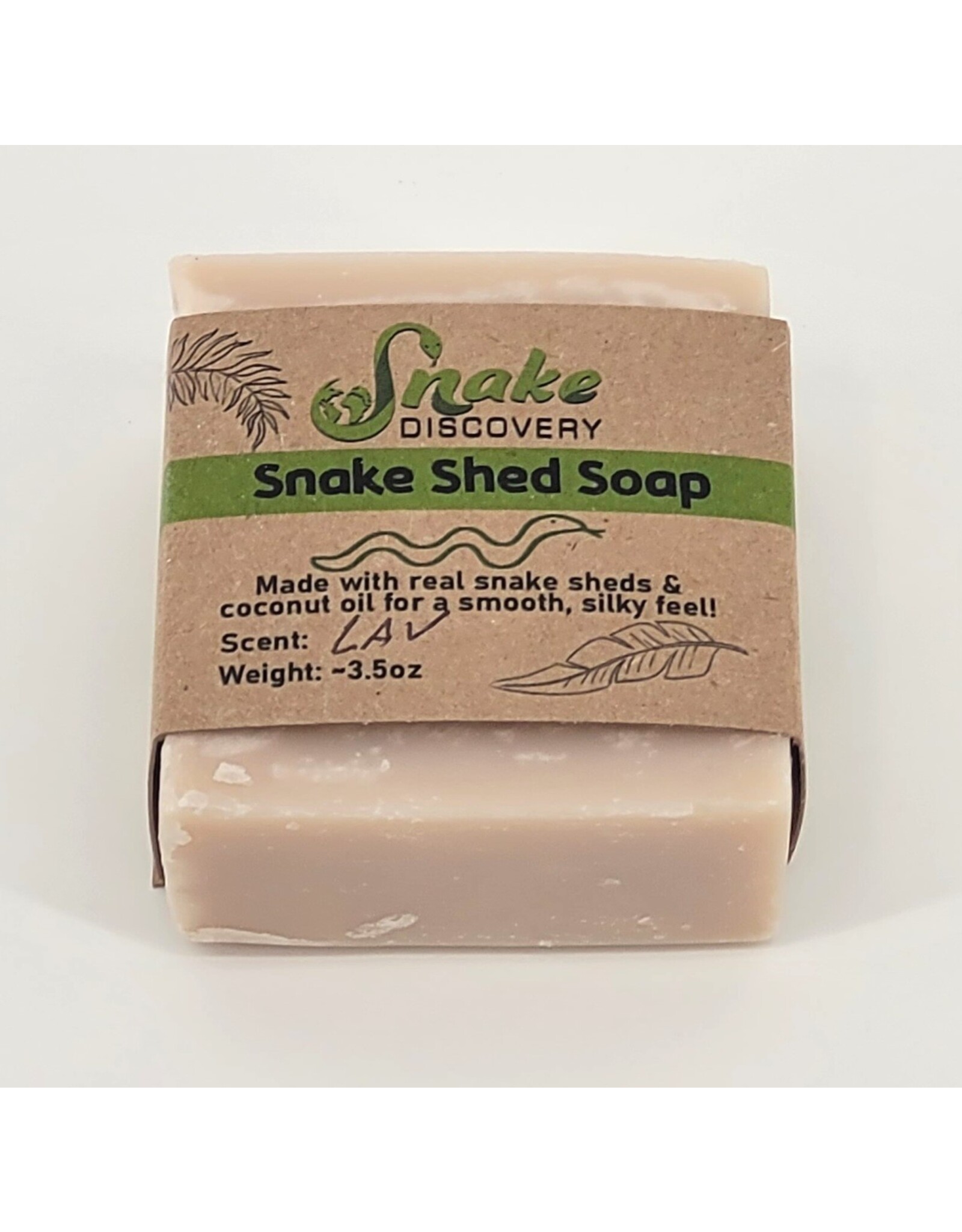 Snake Discovery Snake Discovery Snake Shed Soap – Lavender Scent (3.5 oz)