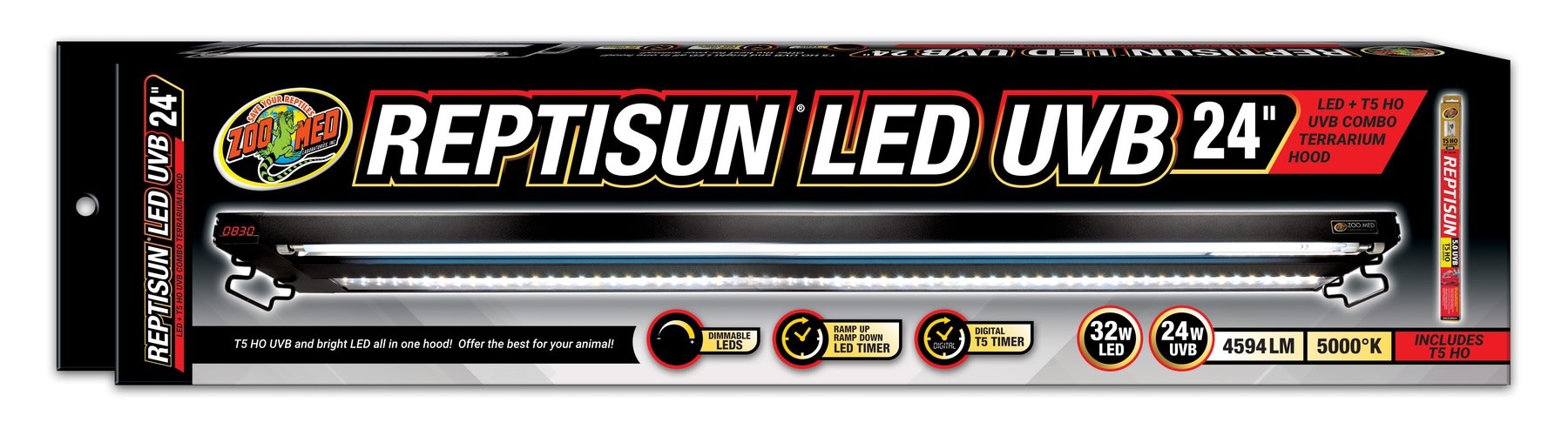 Zoo Med Reptisun LED with T5 24