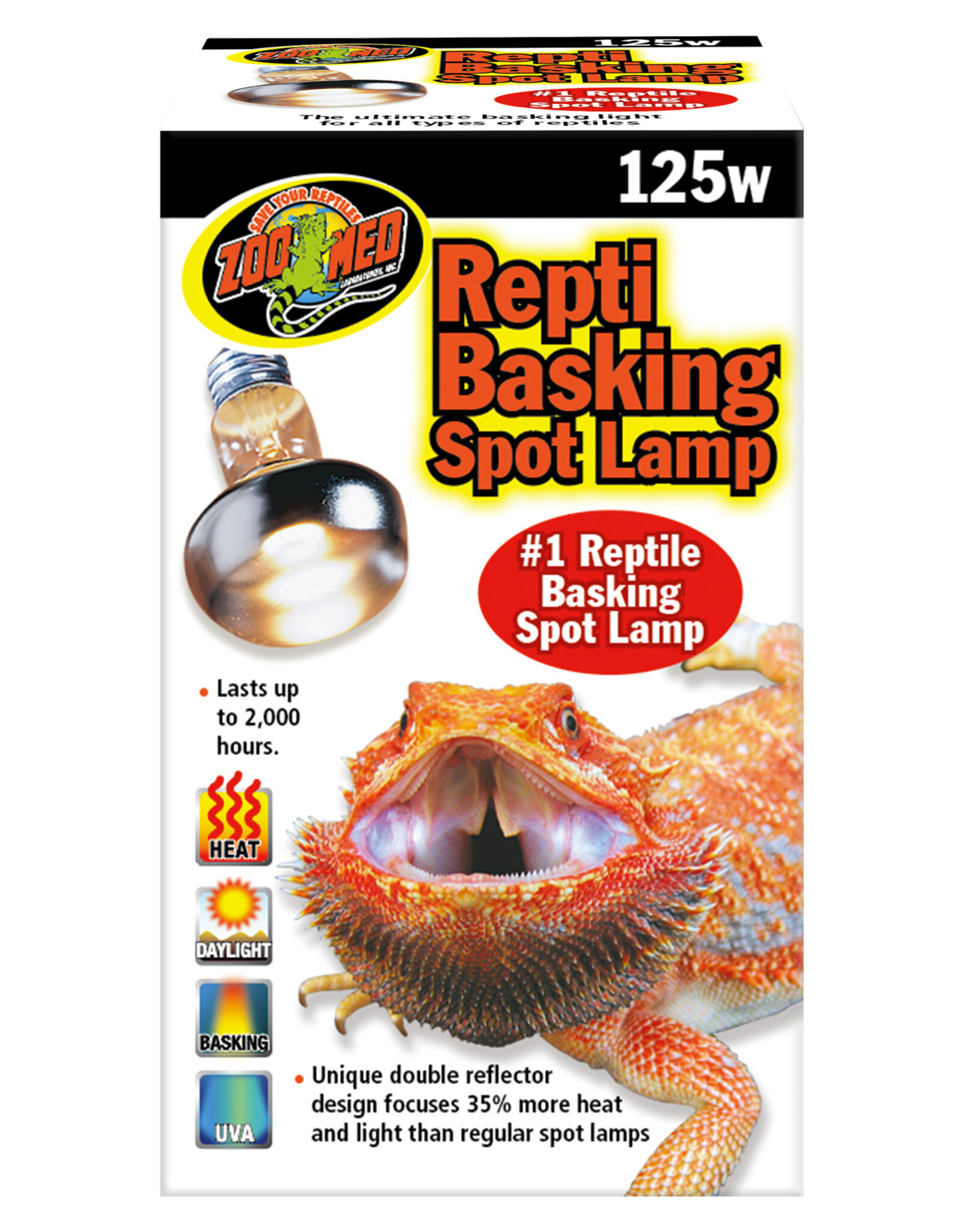 Zoo Med Zoo Med Basking Bulb 125W (UPC 1254)