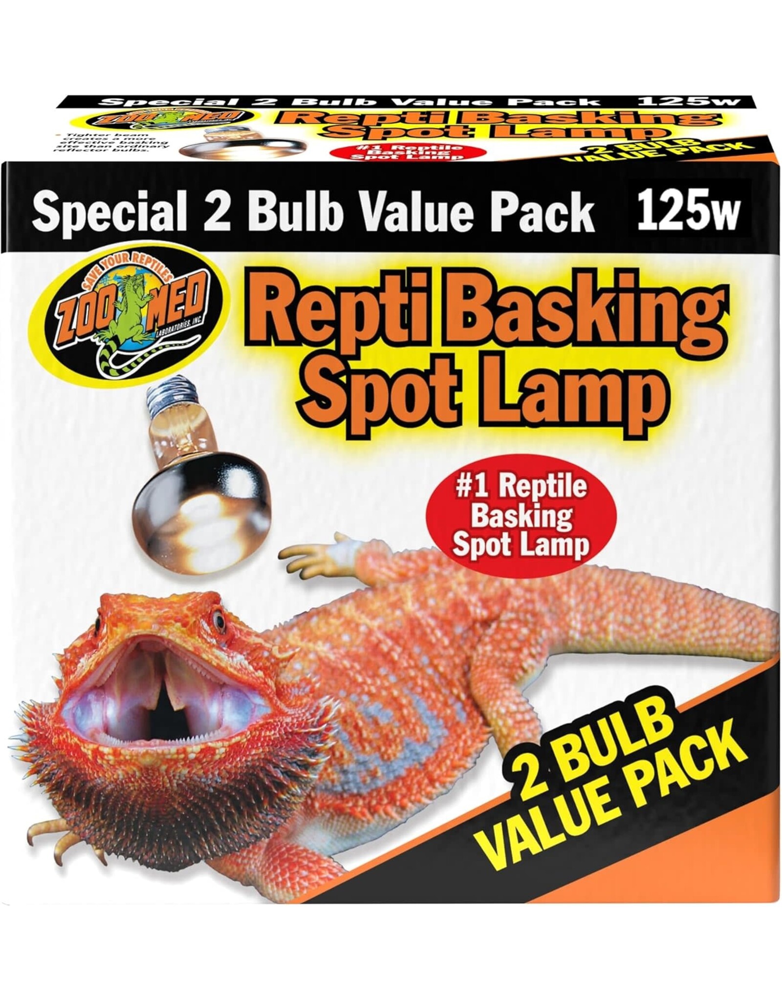 Zoo Med Zoo Med Repti Basking Spot Lamp 125W 2pk