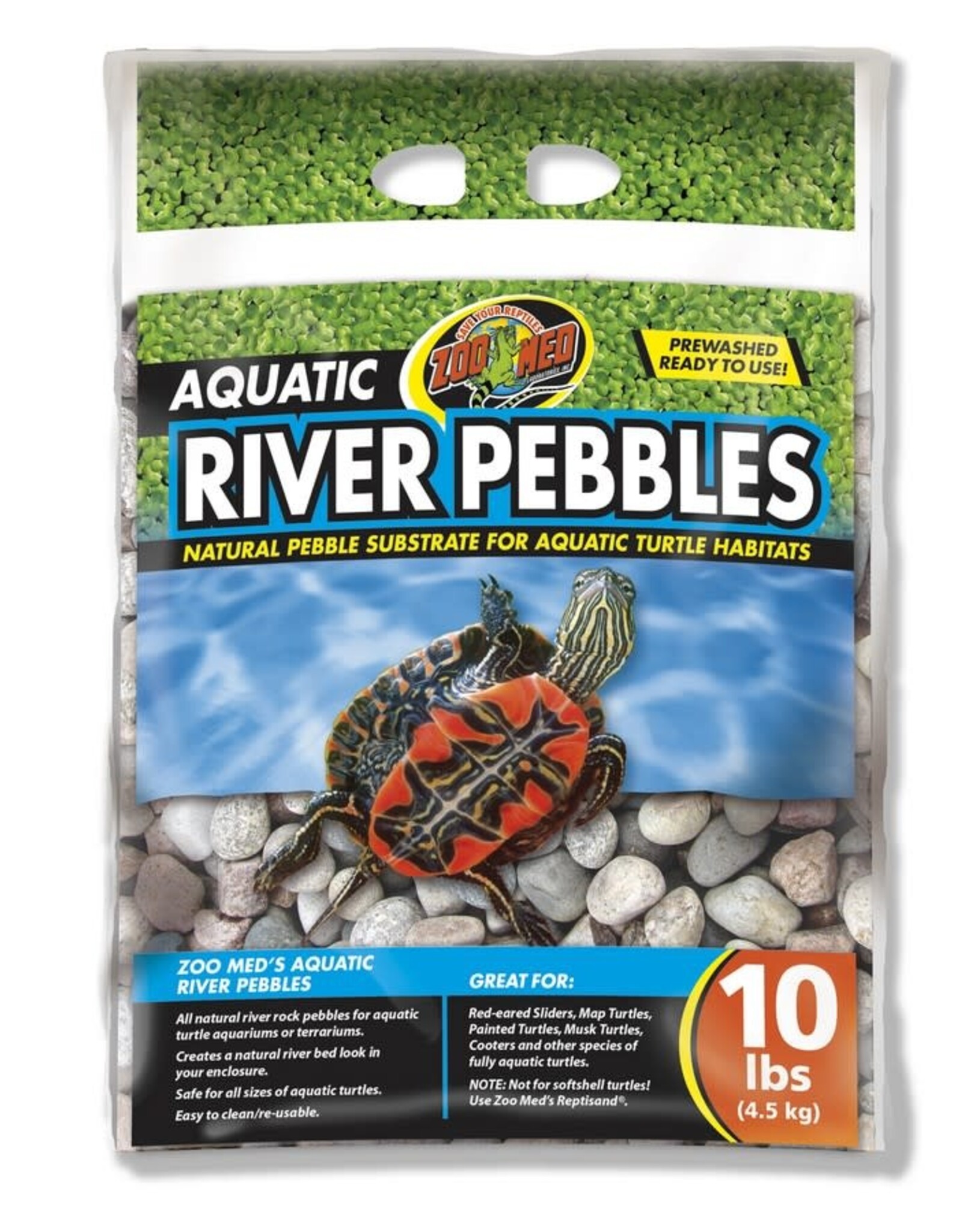 Zoo Med 10lb Turtle River Pebbles