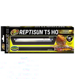 Zoo Med Zoo Med Reptisun T5 with 10.0 UVB Terrarium Hood 14"