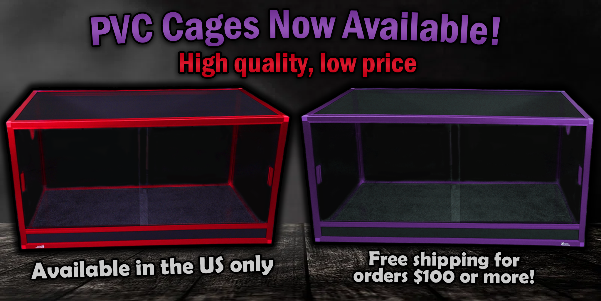 PVC Cages