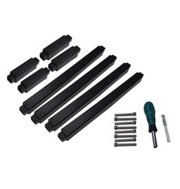 Reptile Basics Reptile Basics 4x2x2 Stacking Kit (Black)