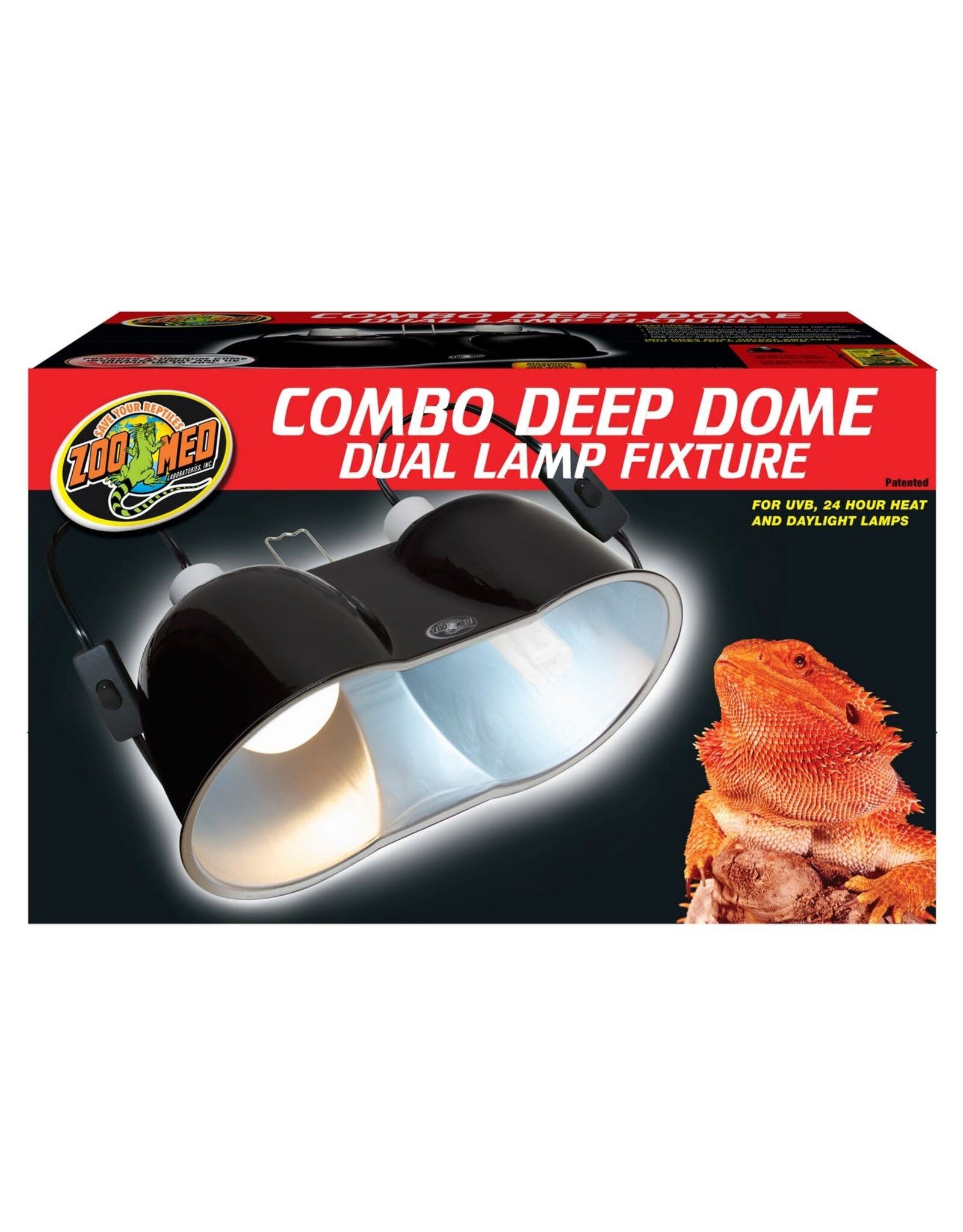 Zoo Med Zoo Med Combo Deep Dome Lamp Fixture