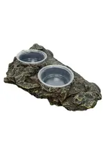 Komodo Komodo Magnetic Gecko Feeding Ledge w/ Bowls 8"