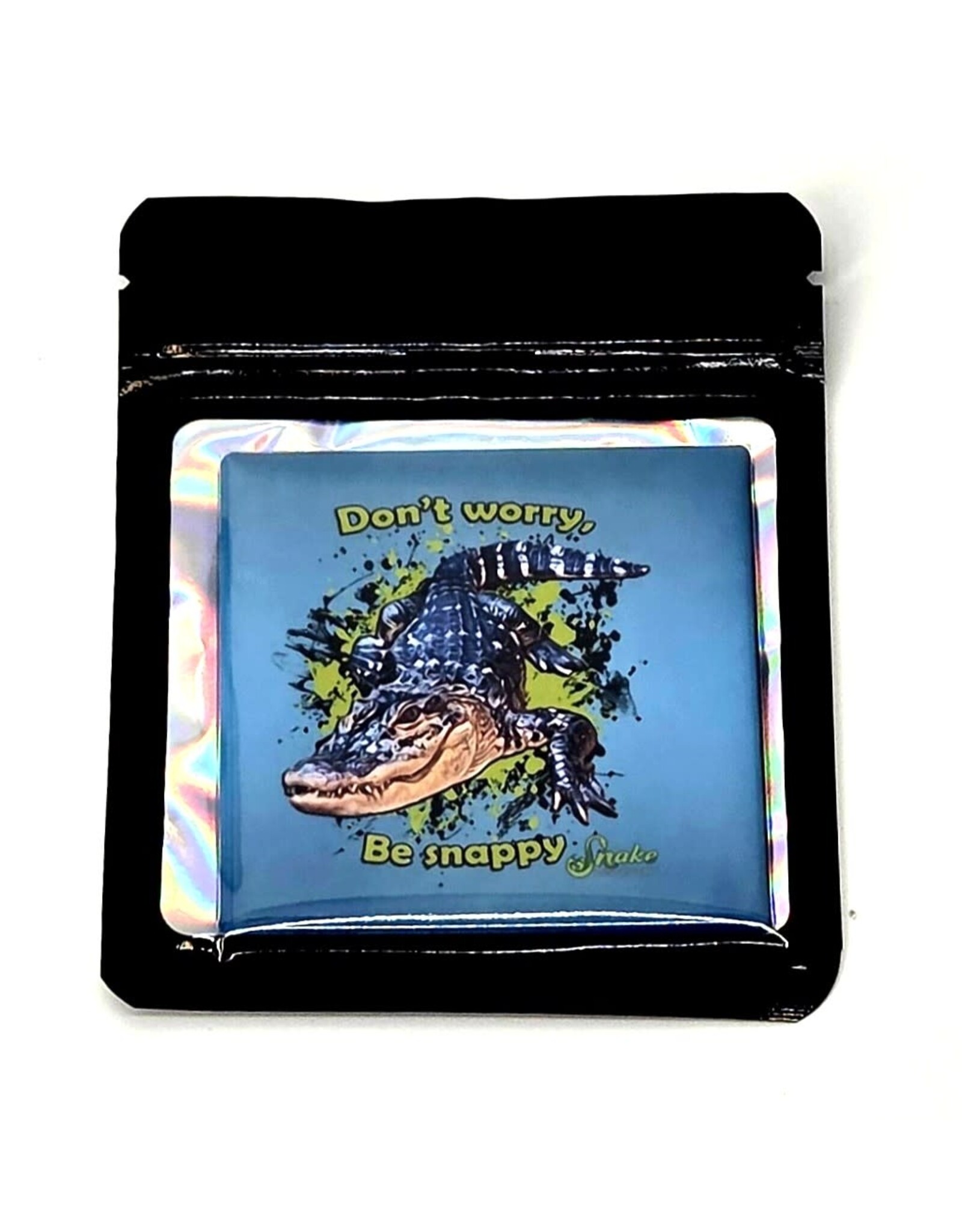 Snake Discovery SD Magnet Don't Worry, Be Snappy