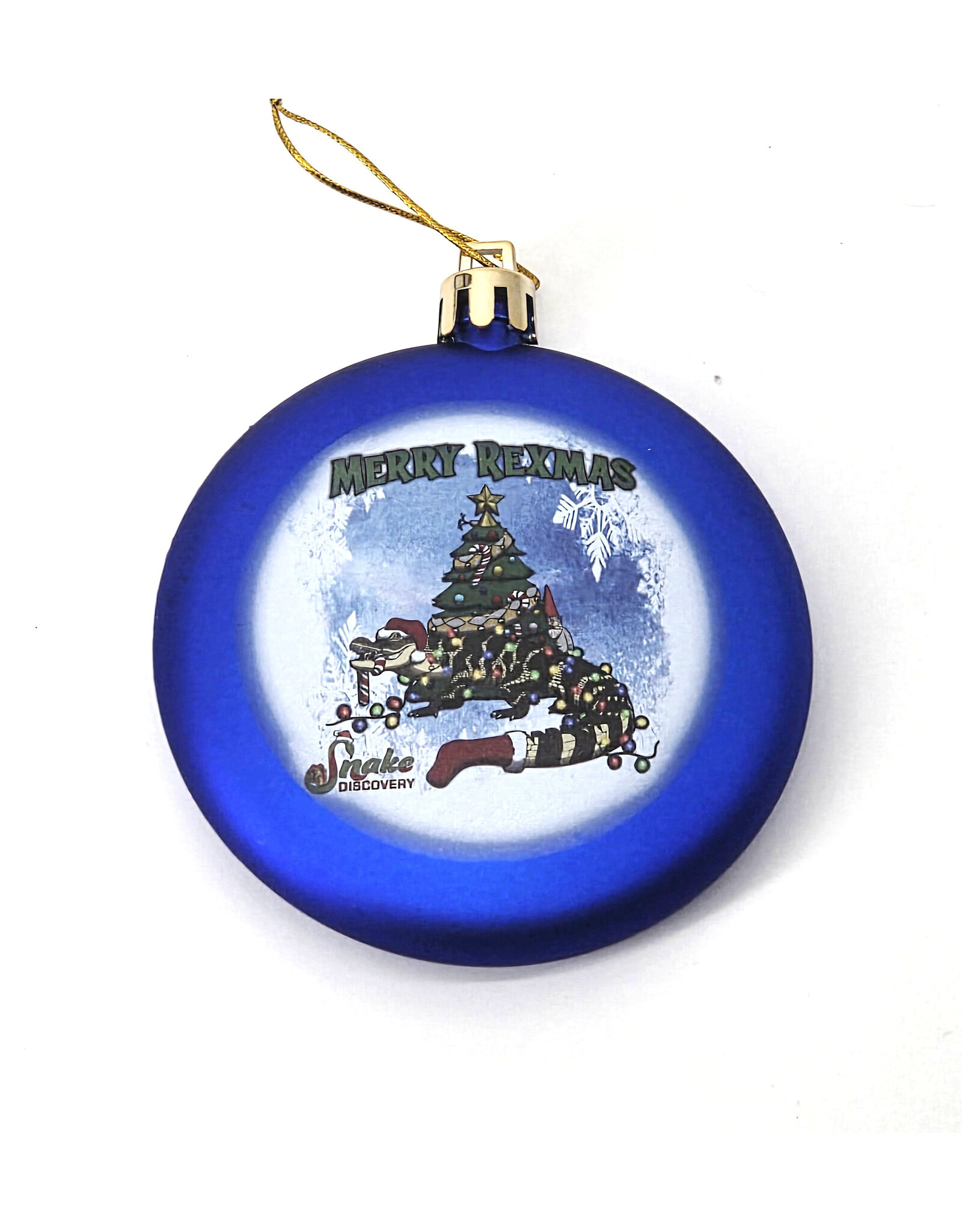 Snake Discovery SD Ornament- Merry Rexmas