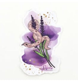 Snake Discovery SD Sticker Lavender