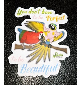 Snake Discovery SD Sticker You Don't Have to Be Perfect Snake Discovery SD Sticker You Don't Have to Be Perfect