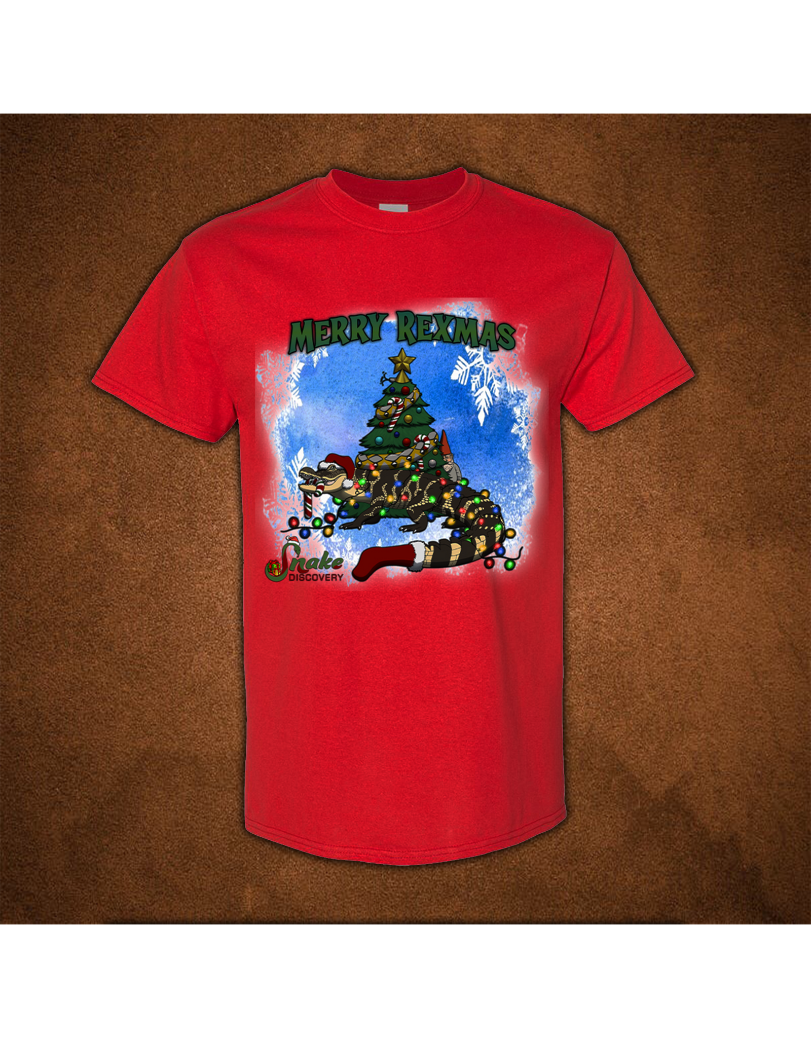 Snake Discovery Merry Rexmas Shirt