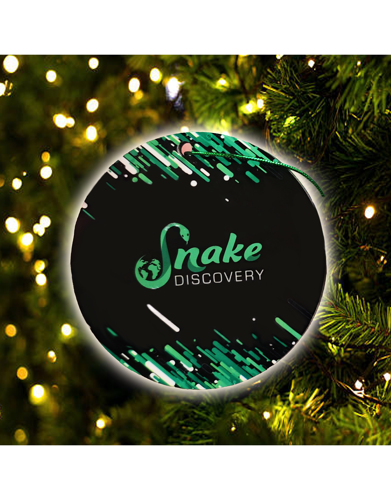 Snake Discovery SD Ornament- Logo