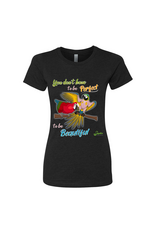 Snake Discovery Imperfectly Beautiful Macaw T-Shirt