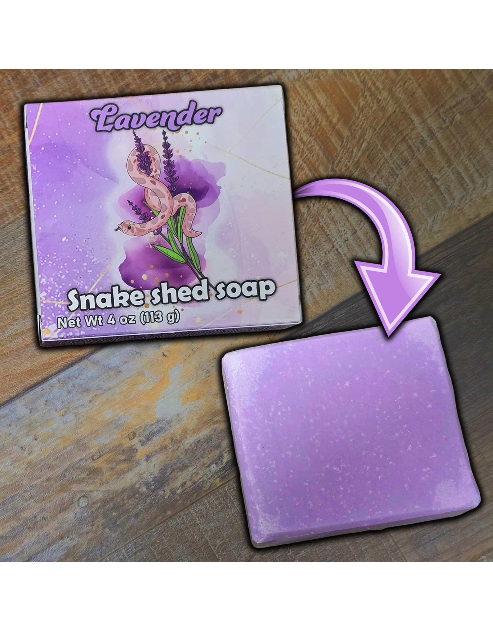 Snake Discovery SD Soap Lavender