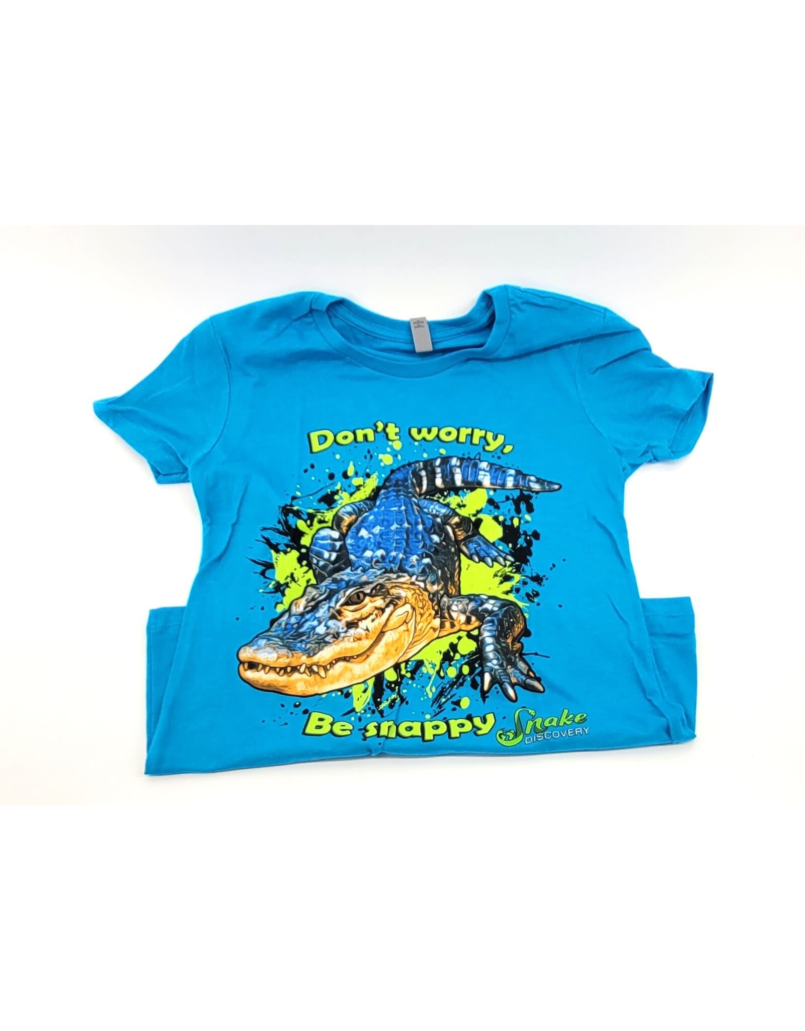 Snake Discovery Snake Discovery Don't Worry, Be Snappy T-Shirt