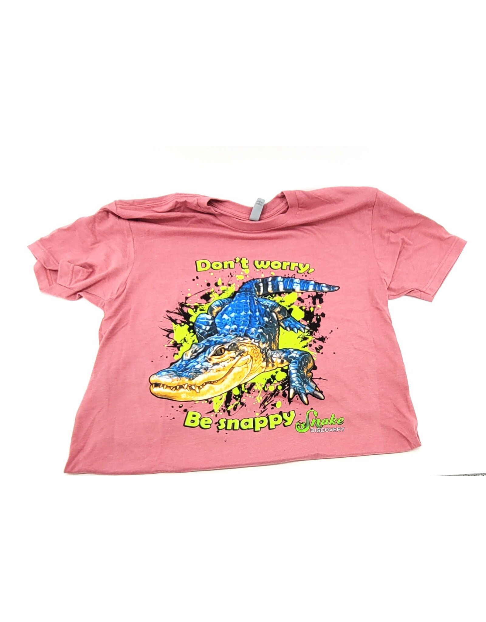 Snake Discovery Snake Discovery Don't Worry, Be Snappy T-Shirt