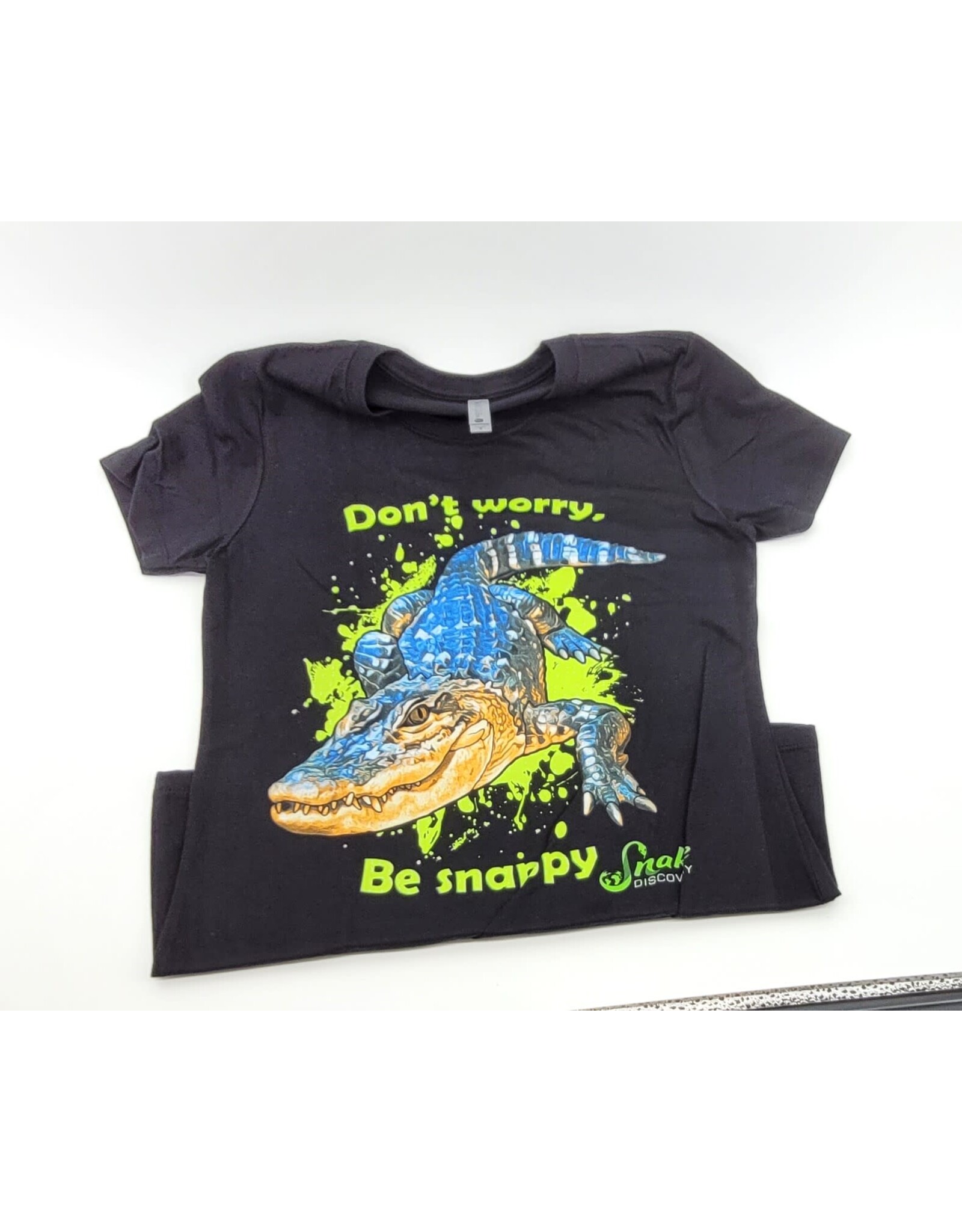 Snake Discovery Snake Discovery Don't Worry, Be Snappy T-Shirt