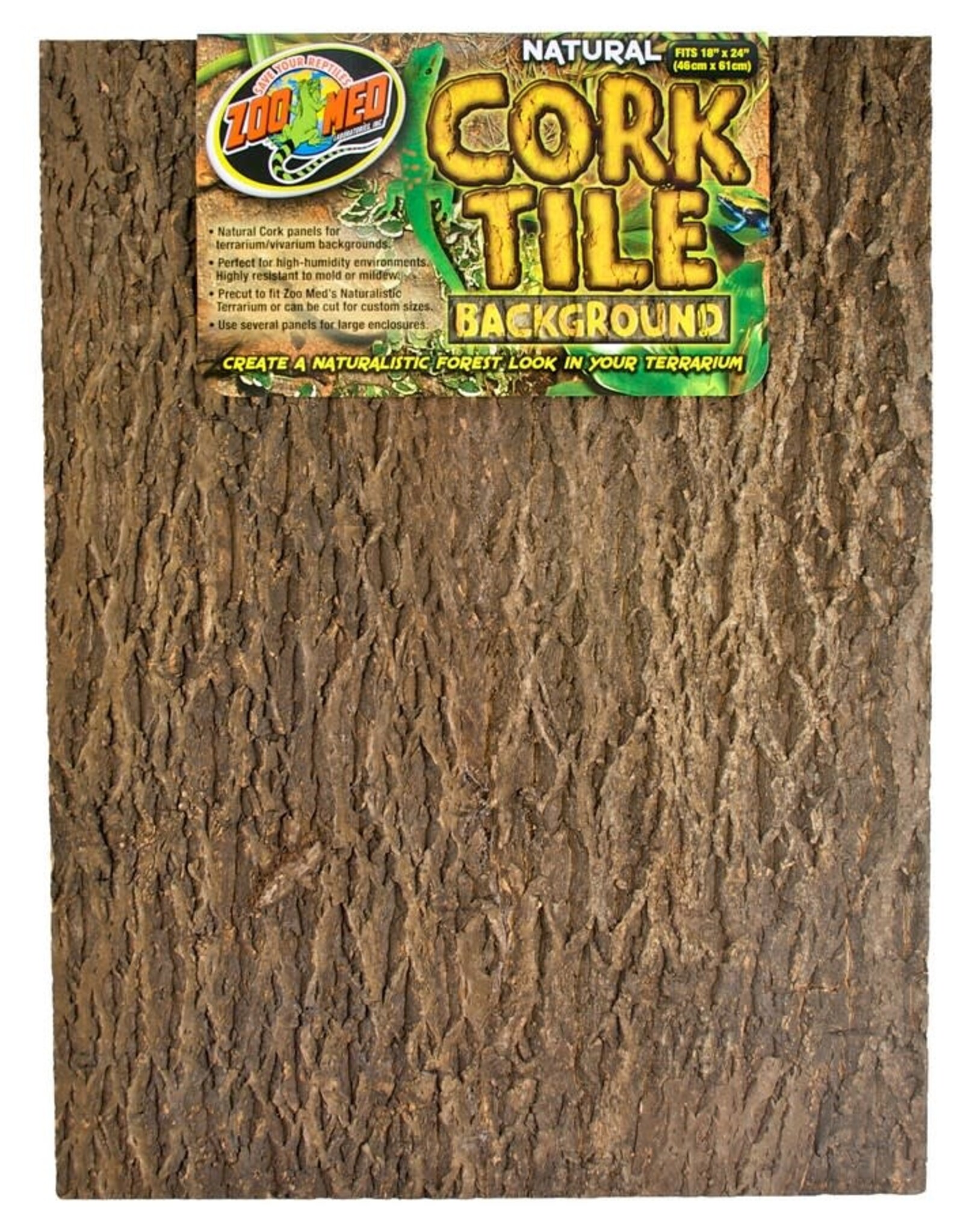 Zoo Med Zoo Med Natural Cork Tile Background 18"x24"