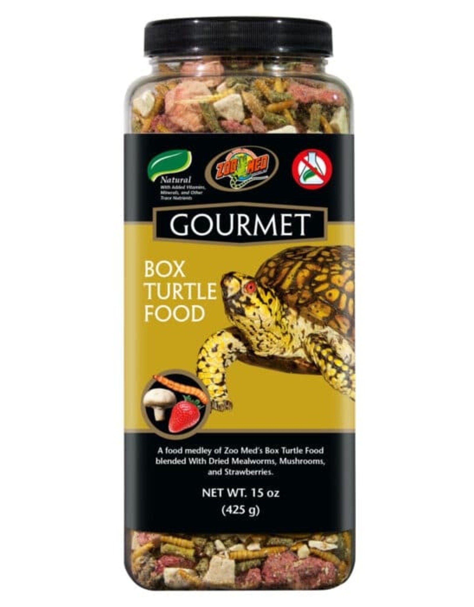 Zoo Med Zoo Med Gourmet Box Turtle Food 15oz