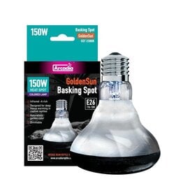 Arcadia Arcadia Golden Sun Basking Halogen Heat Lamp 150W