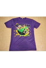 Snake Discovery Noodle Fam T-Shirt Purple Unisex XL**