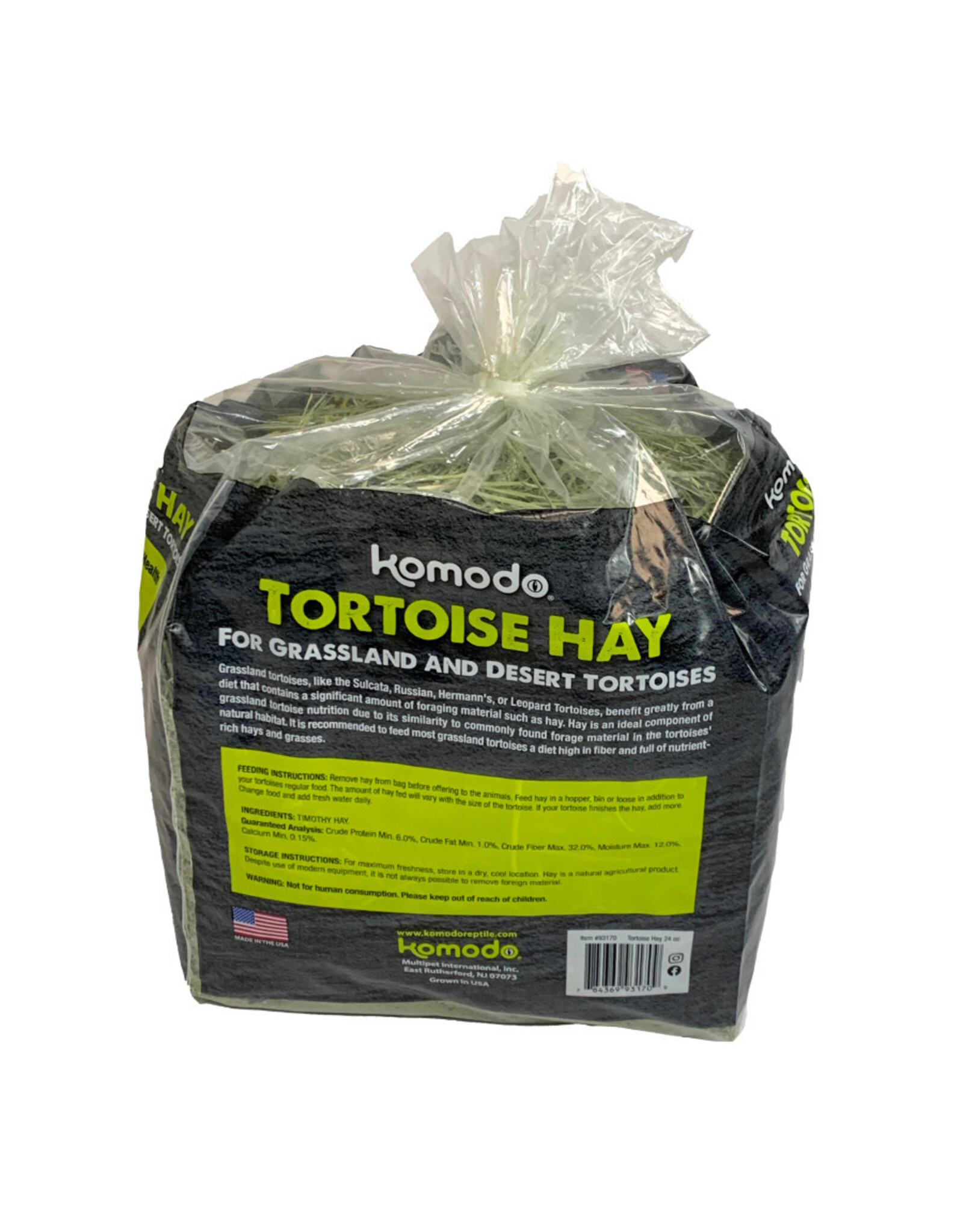 Komodo Komodo Tortoise Hay w/ Wildflowers 24oz (UPC 1754)