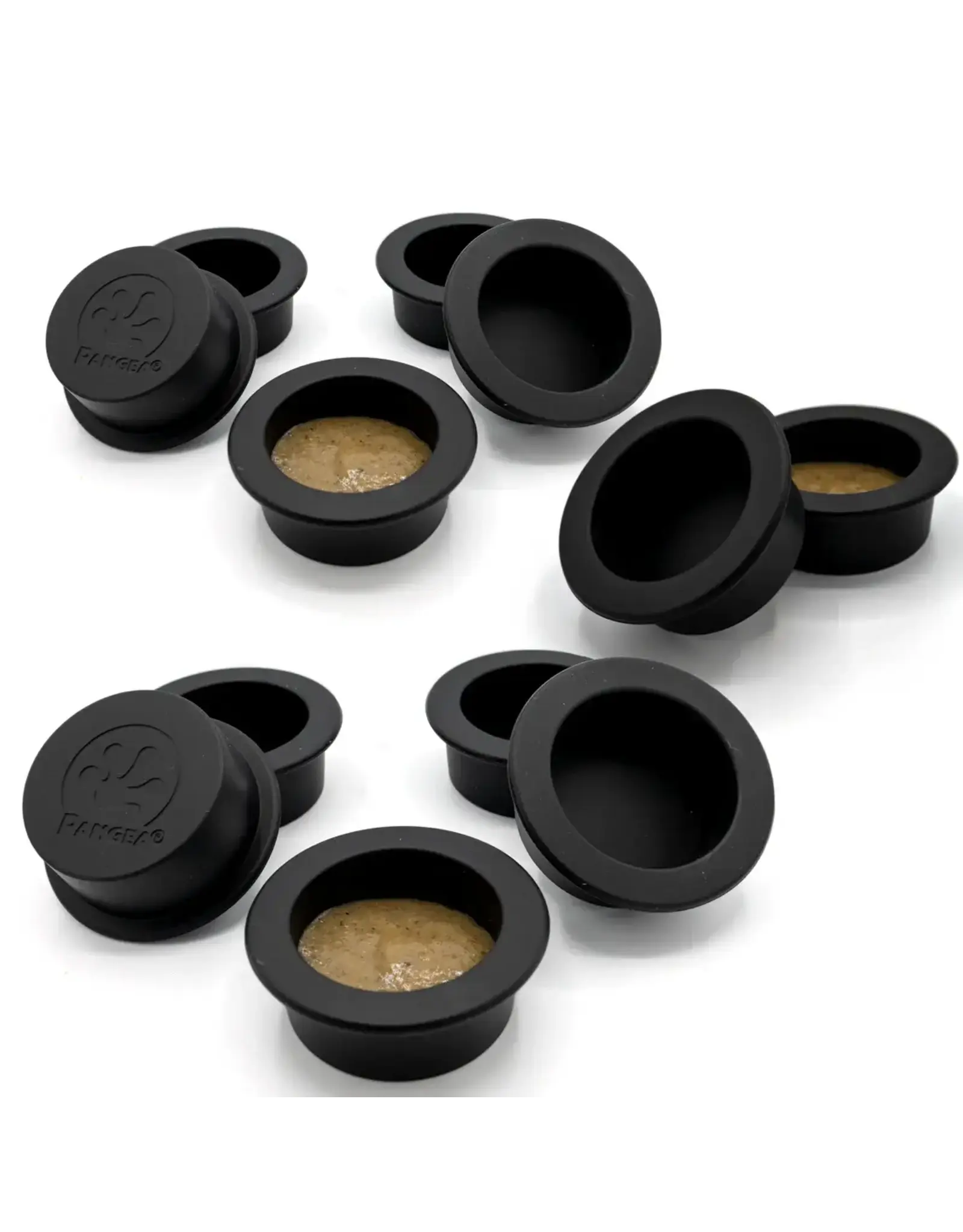 Pangea Pangea Large Silicone Feeding Cups (Black)