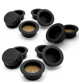 Pangea Pangea Large Silicone Feeding Cups (Black)