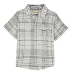 Me & Henry Me & Henry - Men’s White/Navy Plaid Shirt