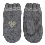 Calikids Calikids - Knit Heart Winter Mitten