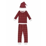 L’oved Baby L'oved Baby - Santa Baby Holiday PJ & Cap Set (Baby)