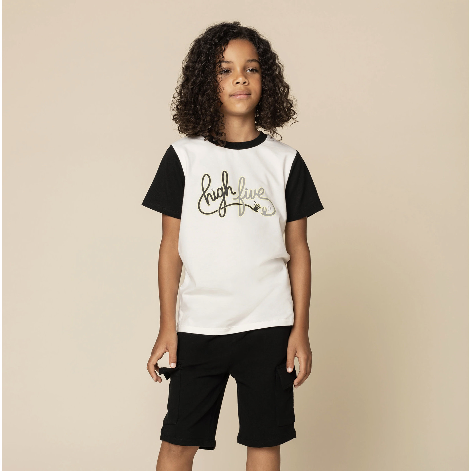 Miles The Label Miles The Label - High Five Tee