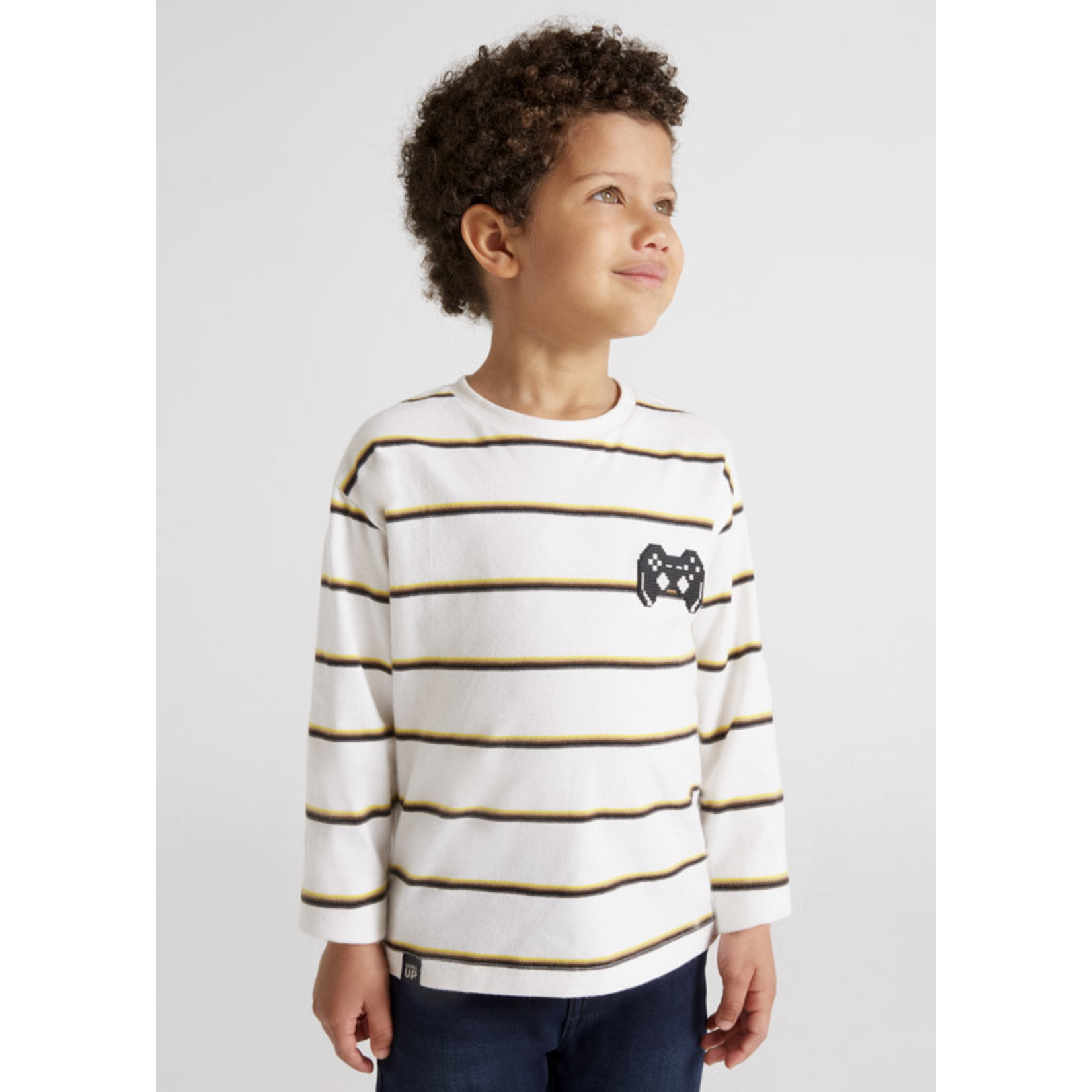 Mayoral Mayoral - L/S Striped T-shirt