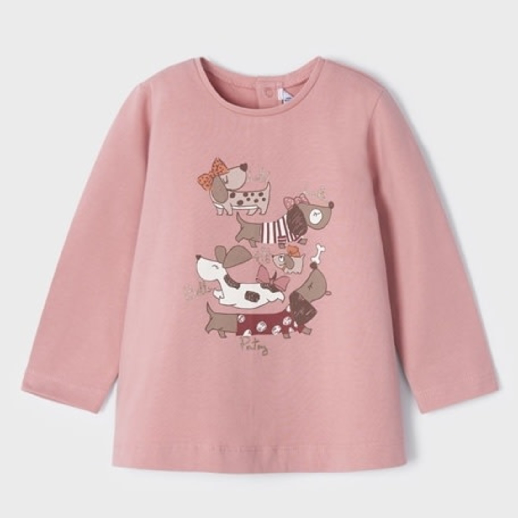 Mayoral Mayoral - L/S T-Shirt With Puppies