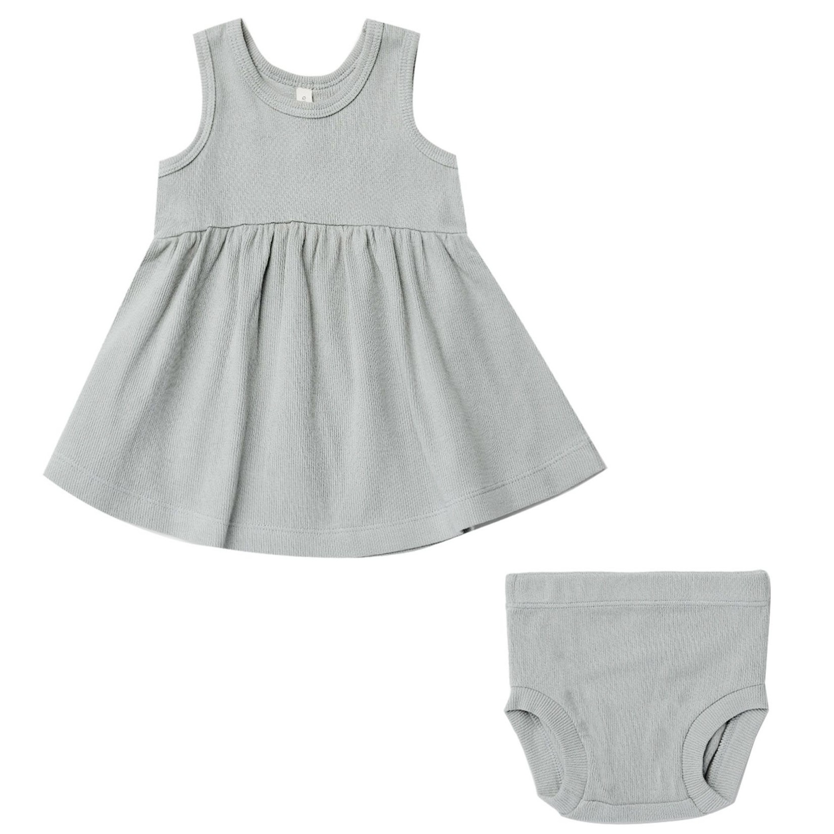 Quincy Mae Quincy Mae - Ribbed Tank Dress + Bloomer Set