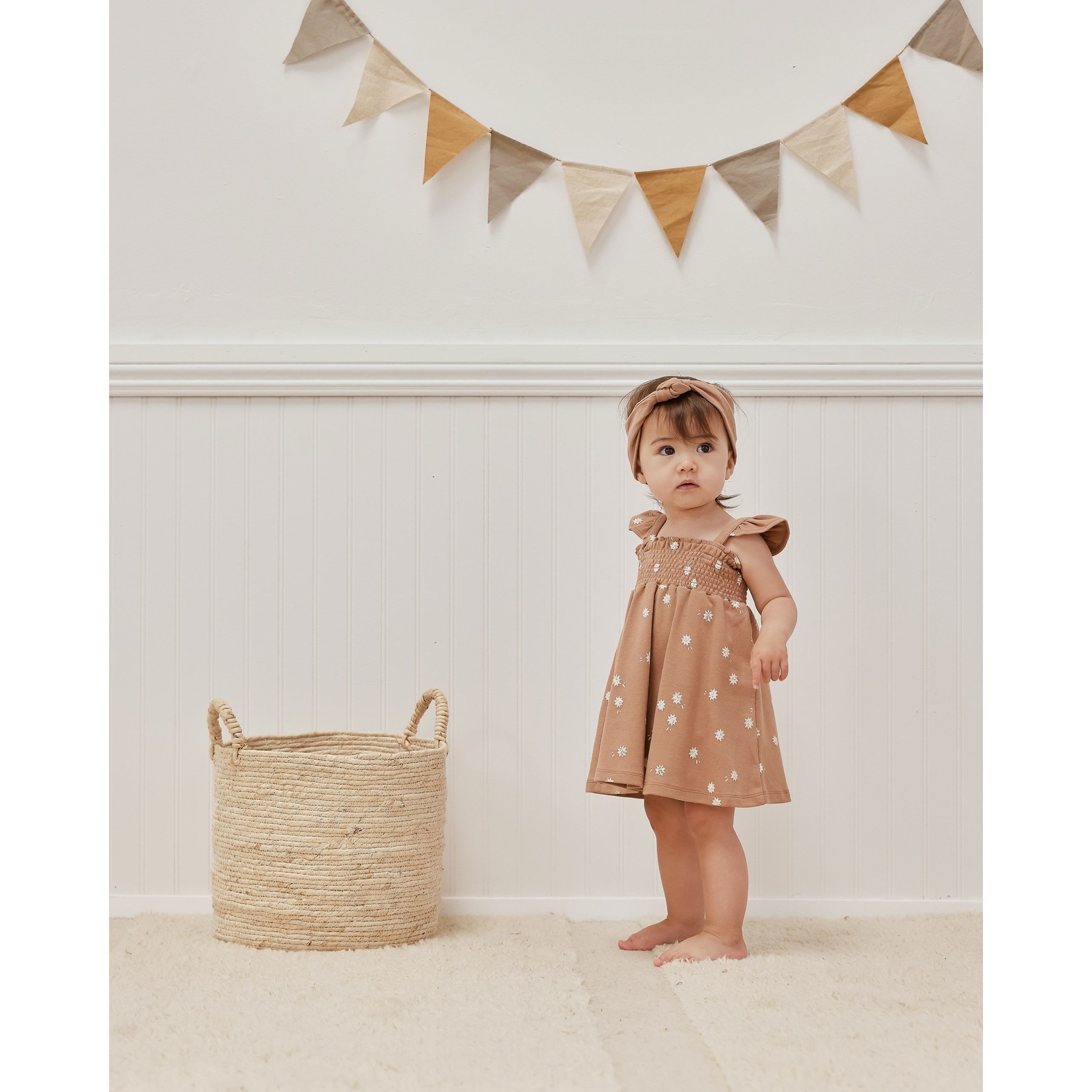 Quincy Mae Quincy Mae - Smocked Jersey Dress Set