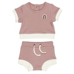 L’oved Baby L'oved Baby - Embroidered Tee & Shortie Set