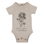 L’oved Baby L’oved Baby - Mushrooms Raglan Bodysuit