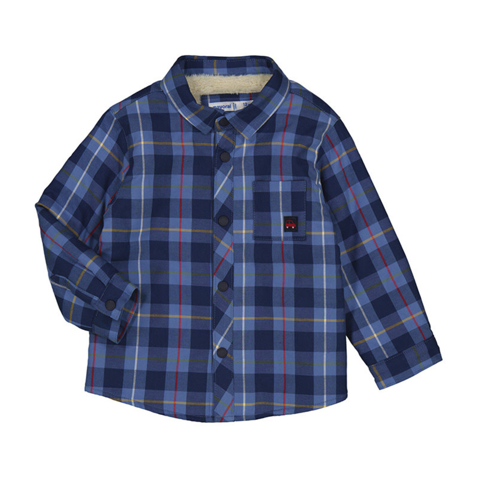 Mayoral Mayoral - Plaid L/S Lined Shirt